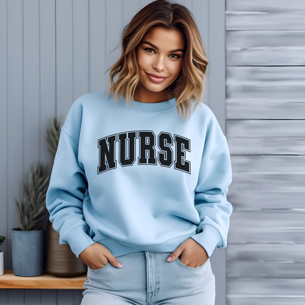 Nurse Sweatshirt,RN Sweatshirt, ER Nurse Sweatshirt, Nurse Crewneck, Gift for her, Future Nurse Shirt, Nurse Gift