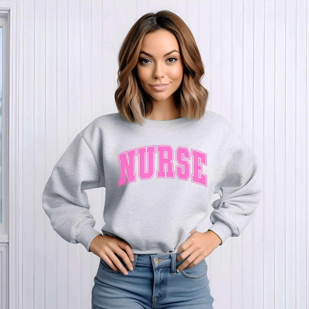 Nurse Sweatshirt,RN Sweatshirt, ER Nurse Sweatshirt, Nurse Crewneck, Gift for her, Future Nurse Shirt, Nurse Gift