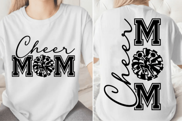 Cheer Mom Sweatshirt Personalized, Custom Cheer Mom Apparel, Cheerleading Gifts for Mom, Cheer Mom Pullover, Christmas Gift Cheer Mom