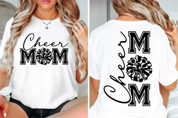 Cheer Mom Sweatshirt Personalized, Custom Cheer Mom Apparel, Cheerleading Gifts for Mom, Cheer Mom Pullover, Christmas Gift Cheer Mom